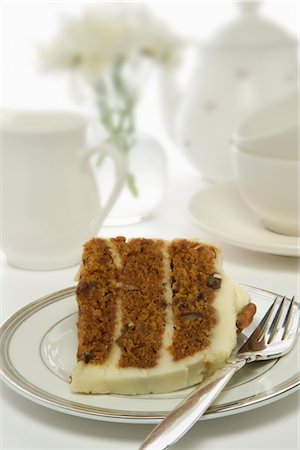 Carrot Cake Stock Photo - Premium Royalty-Free, Code: 600-03069463