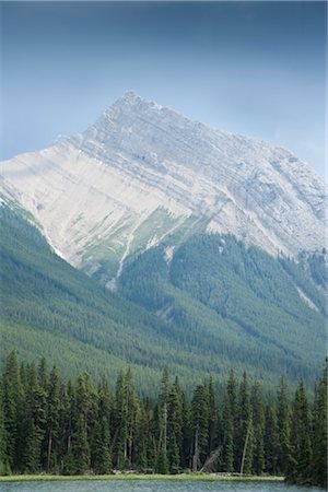 Beaver Lake, Queen Elizabeth Ranges, Jasper National Park, Alberta, Canada Stock Photo - Premium Royalty-Free, Code: 600-03075295