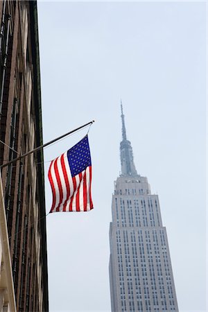 Empire State Building, New York City, New York, USA Stock Photo - Premium Royalty-Free, Code: 600-03075413