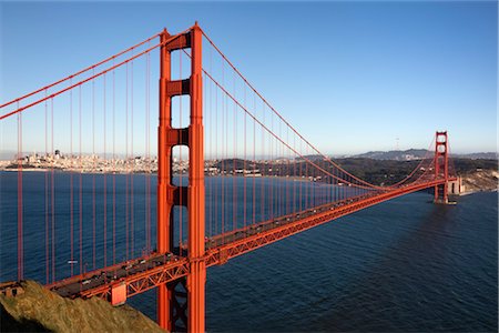 san francisco peninsula - Golden Gate Bridge, San Francisco, California, USA Stock Photo - Premium Royalty-Free, Code: 600-03179047