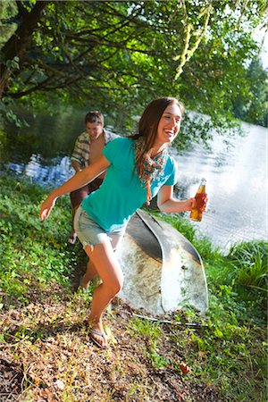 softdrink - Teenage Couple Having Fun at the Lake, Near Portland, Oregon, USA Stock Photo - Premium Royalty-Free, Code: 600-03210538