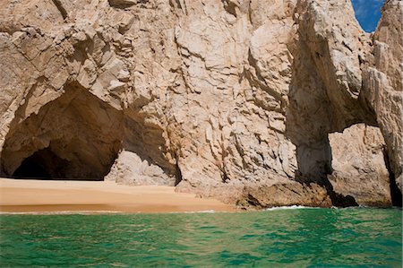 simsearch:600-03446089,k - Cave and Beach, Baja, Mexico Foto de stock - Sin royalties Premium, Código: 600-03446091