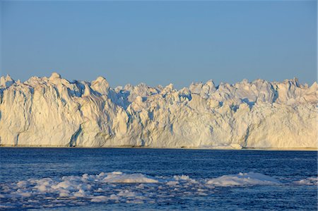 Iceberg in Disko Bay, Jakobshavn Glacier, Ilulissat, Greenland Stock Photo - Premium Royalty-Free, Code: 600-03456568