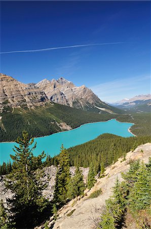 simsearch:600-03450844,k - Peyto Lake, Banff National Park, Alberta, Canada Stock Photo - Premium Royalty-Free, Code: 600-03450841