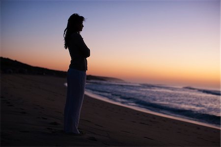 Woman at Beach, Baja California Sur, Mexico Stock Photo - Premium Royalty-Free, Code: 600-03586505