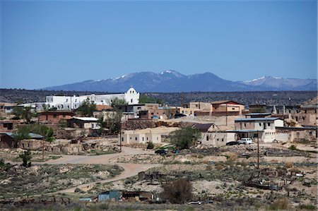 Laguna Pueblo, New Mexico, USA Foto de stock - Sin royalties Premium, Código: 600-03586635