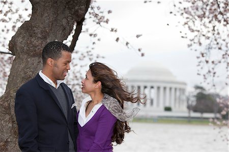 Couple, National Mall, Washington DC, USA Stock Photo - Premium Royalty-Free, Code: 600-03615423