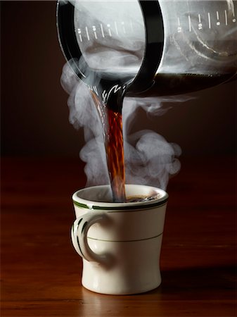 Pouring Coffee into Mug Stock Photo - Premium Royalty-Free, Code: 600-03638700