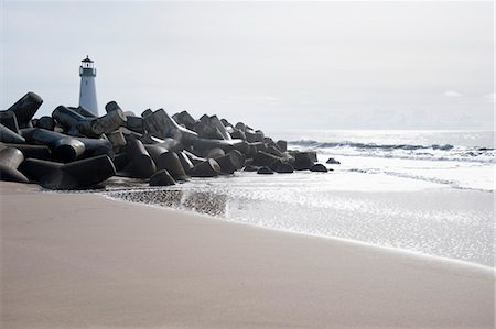 Walton Lighthouse, Santa Cruz, California, USA Stock Photo - Premium Royalty-Free, Code: 600-03686125