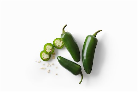 pepper (vegetable) - Jalapeno Peppers Stock Photo - Premium Royalty-Free, Code: 600-03698144