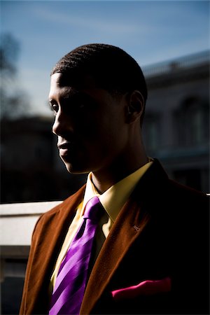 simsearch:700-06701841,k - Backlit Portrait of Young Man Outdoors Stock Photo - Premium Royalty-Free, Code: 600-03692073