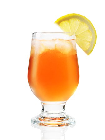 single lemon - Cranberry Drink Stock Photo - Premium Royalty-Free, Code: 600-03738385