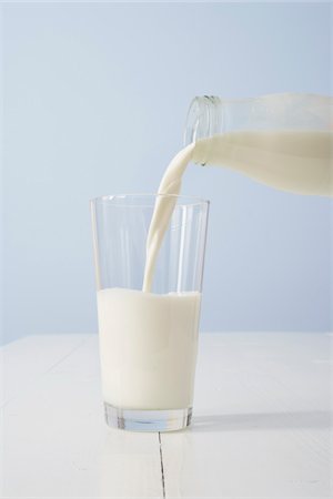 simsearch:600-04625586,k - Pouring Glass of Milk Stock Photo - Premium Royalty-Free, Code: 600-03738811