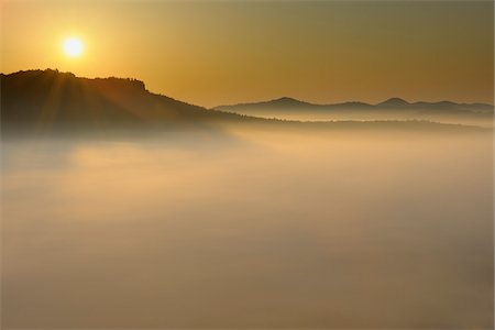 simsearch:600-03778001,k - Sun Rising over Drachenfels, Busenberg, Pfalzerwald, Rhineland-Palatinate, Germany Stock Photo - Premium Royalty-Free, Code: 600-03762446