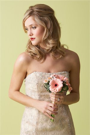 simsearch:600-07067600,k - Portrait of Bride Stock Photo - Premium Royalty-Free, Code: 600-03775696