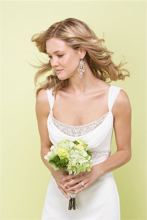 simsearch:600-03783424,k - Portrait of Bride Stock Photo - Premium Royalty-Free, Code: 600-03775690