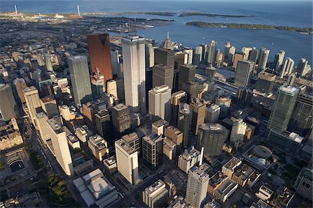 Skyline, Toronto, Ontario, Canada Photographie de stock - Premium Libres de Droits, Code: 600-03777123