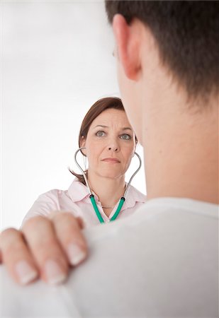 Doctor and Patient Stock Photo - Premium Royalty-Free, Code: 600-03777803