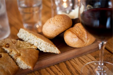 simsearch:600-02912202,k - Bread and Red Wine Stock Photo - Premium Royalty-Free, Code: 600-03805265