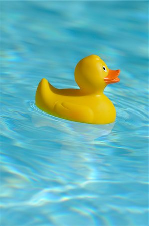 rubber duck - Rubber Duck in Water Stock Photo - Premium Royalty-Free, Code: 600-03865094