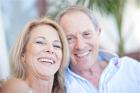 Older couple smiling together Stock Photo - Premium Royalty-Free, Code: 614-06718552
