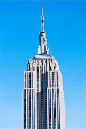 empire state building not illustration - Empire State Building, New York City, USA Stock Photo - Premium Royalty-Free, Code: 614-06813287