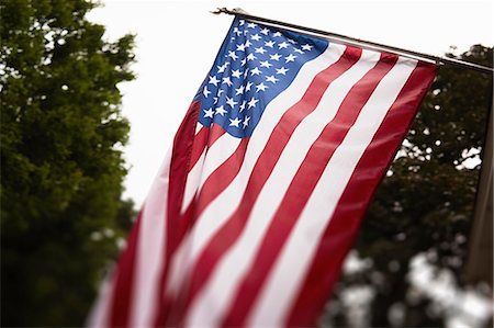 American flag Stock Photo - Premium Royalty-Free, Code: 614-07911733