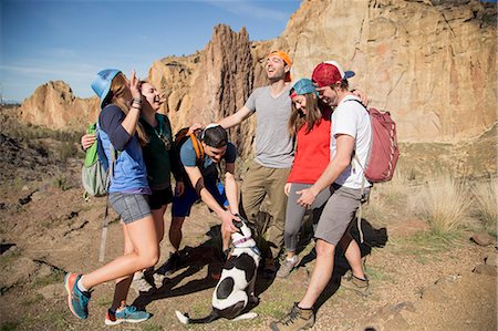 simsearch:614-08119553,k - Backpackers on vacation, Smith Rock State Park, Oregon Stock Photo - Premium Royalty-Free, Code: 614-08120062