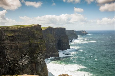 simsearch:614-07486939,k - Cliffs of Moher, Liscannor, County Clare, Ireland Stock Photo - Premium Royalty-Free, Code: 614-08220073