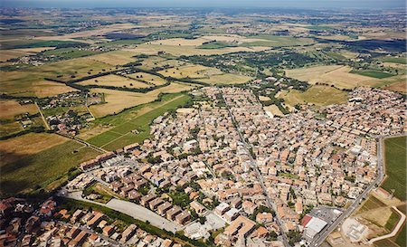 Aerial view of Rome suburbs, Italy Stock Photo - Premium Royalty-Free, Code: 614-08876714