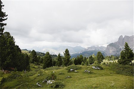 simsearch:693-06667816,k - Scenic view, Sella Pass, Dolomites, Italy Stock Photo - Premium Royalty-Free, Code: 614-08877190