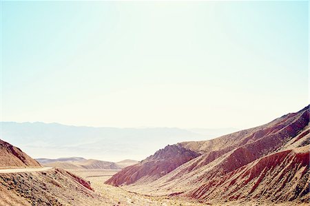 simsearch:700-03891190,k - Road, mountains and valley, Death Valley, California, USA Stock Photo - Premium Royalty-Free, Code: 614-08877550