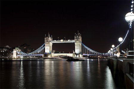 simsearch:649-08922723,k - Tower Bridge over River Thames, London, UK Stock Photo - Premium Royalty-Free, Code: 614-08872077