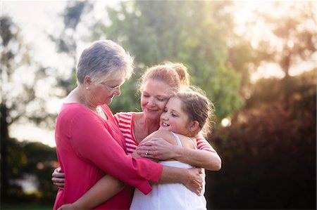 simsearch:614-07735242,k - Portrait of three generation family, hugging Stock Photo - Premium Royalty-Free, Code: 614-08946670