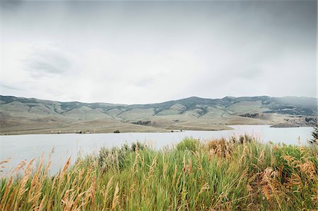 Scenic view of Dillon Reservoir, Silverthorne, Colorado, USA Stock Photo - Premium Royalty-Free, Code: 614-09127159