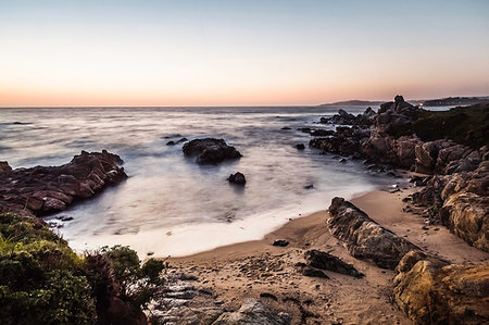 simsearch:614-06814364,k - Seascape at sunrise, Monterey Bay area, California, USA Stock Photo - Premium Royalty-Free, Code: 614-09210668