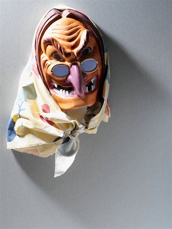 Scary mask Foto de stock - Sin royalties Premium, Código: 614-00913701