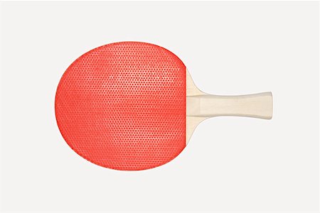 Table tennis bat Stock Photo - Premium Royalty-Free, Code: 614-00943442