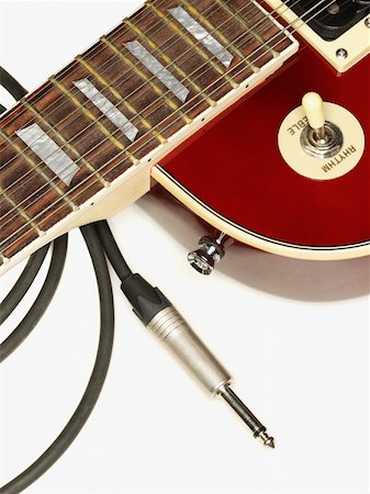 fret - Close up of electric guitar Stock Photo - Premium Royalty-Free, Code: 614-01433921