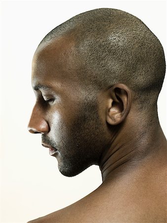Head of man with eyes closed Stock Photo - Premium Royalty-Free, Code: 614-01869856