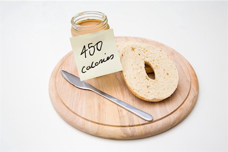 self adhesive note - Calorie counting Stock Photo - Premium Royalty-Free, Code: 614-02240568