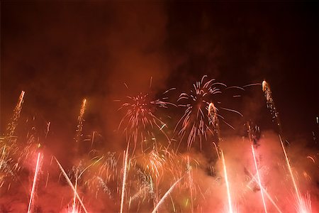 simsearch:614-06719755,k - Firework display Stock Photo - Premium Royalty-Free, Code: 614-02241121