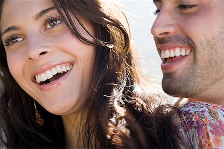 Smiling hispanic couple Stock Photo - Premium Royalty-Free, Code: 614-02243634