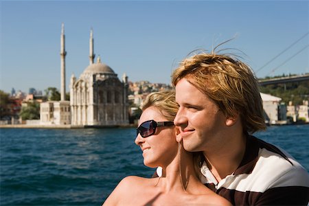 Young couple on holiday in istanbul Stock Photo - Premium Royalty-Free, Code: 614-02258072