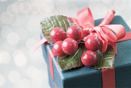 Christmas gift Stock Photo - Premium Royalty-Free, Code: 614-02259698