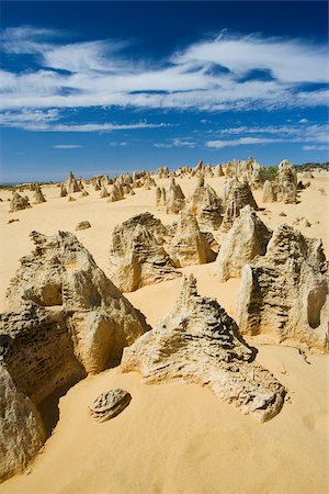 pinnacles desert - The pinnacles nambung national park perth Stock Photo - Premium Royalty-Free, Code: 614-02392787