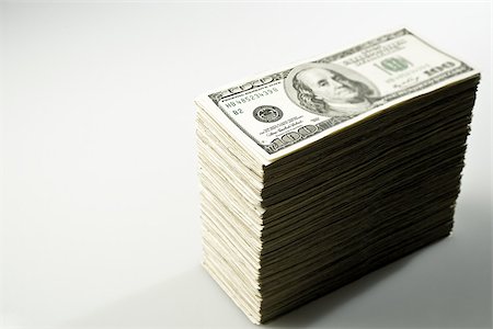 stack of money - Stack of banknotes Stock Photo - Premium Royalty-Free, Code: 614-02393206