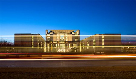 Bundeskanzleramt berlin Stock Photo - Premium Royalty-Free, Code: 614-02838549