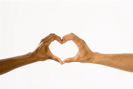 Hands in heart shape Stock Photo - Premium Royalty-Free, Code: 614-03227977