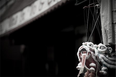 Chinese dragon in china town new york Stock Photo - Premium Royalty-Free, Code: 614-03455108